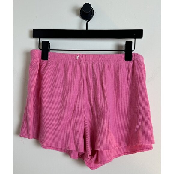 HONEYDEW Cozy Waffle Fabric Lounge Set for Stylish & Comfortable in Pink Medium - Picture 8 of 11